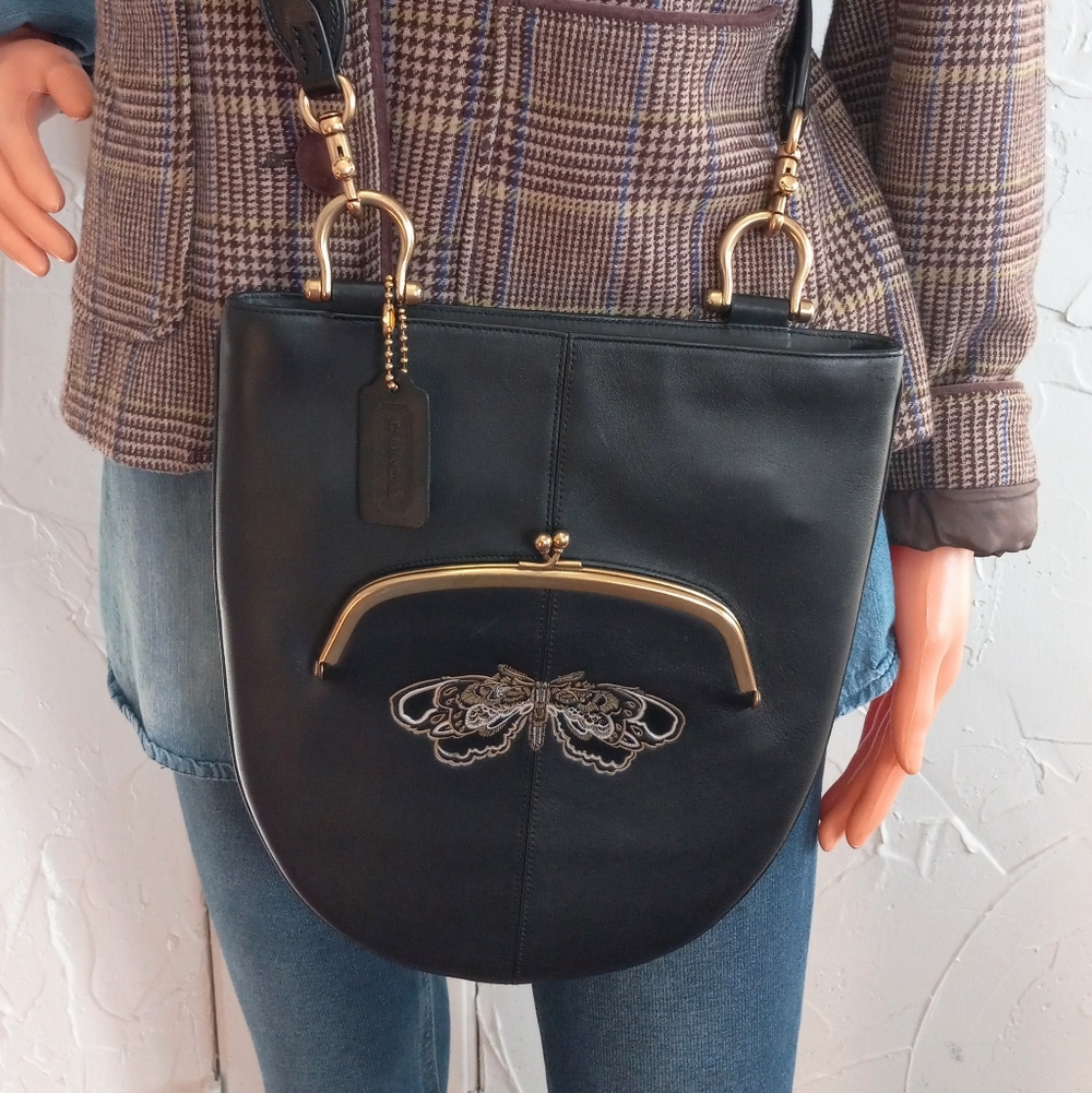 Coach X Chelsea Champlain Bonnie Cashin Sling Bag W/Tatoo #36851